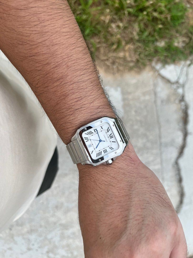 Cartier Watch For Men - Santos de Cartier (Large Model) - WSSA0018