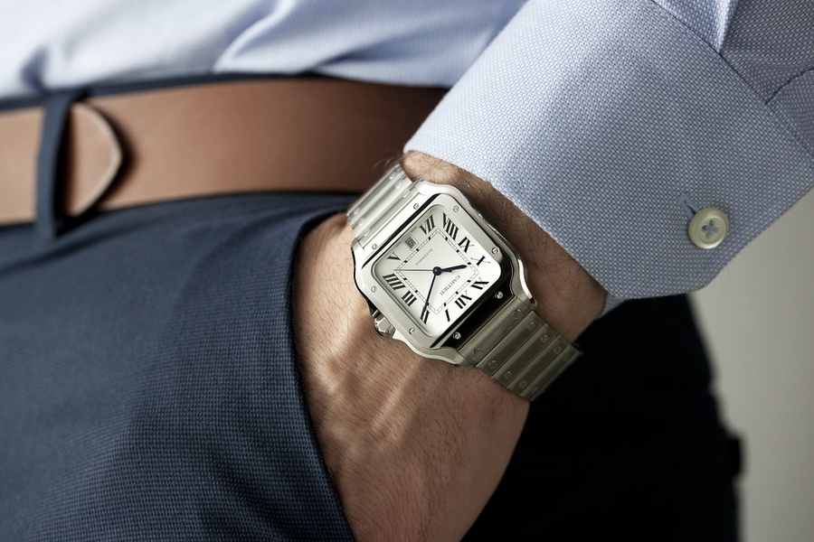 Cartier Watch For Men - Santos de Cartier (Large Model) - WSSA0018