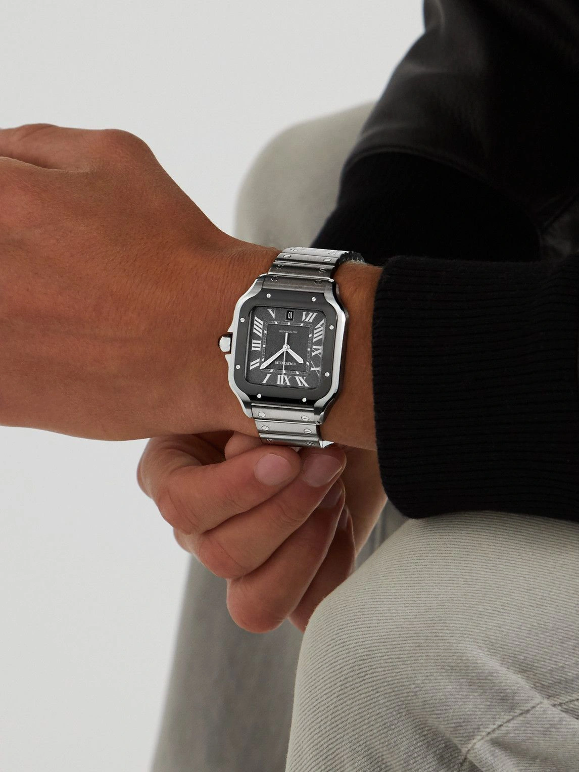 Cartier Watch For Men - Santos de Cartier (Large Model) - WSSA0037