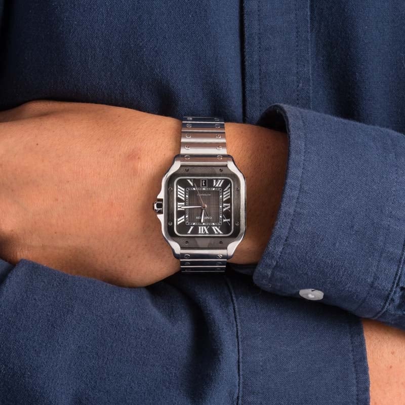 Cartier Watch For Men - Santos de Cartier (Large Model) - WSSA0037