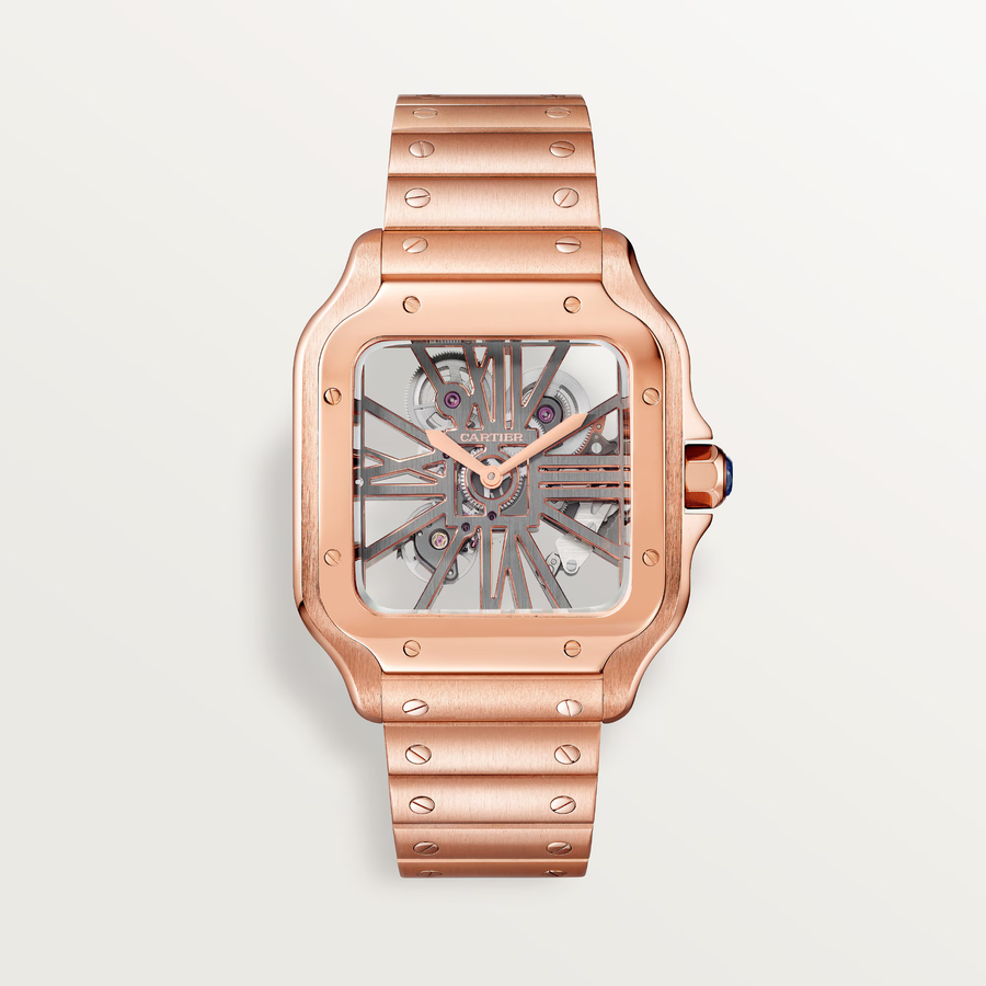 Cartier Watch For Men - Santos de Cartier Skeleton Watch (Large Model) - WHSA0016