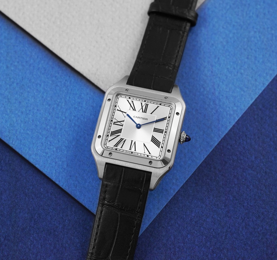 Cartier Watch For Men - Santos Dumont (Large Model) - WSSA0032