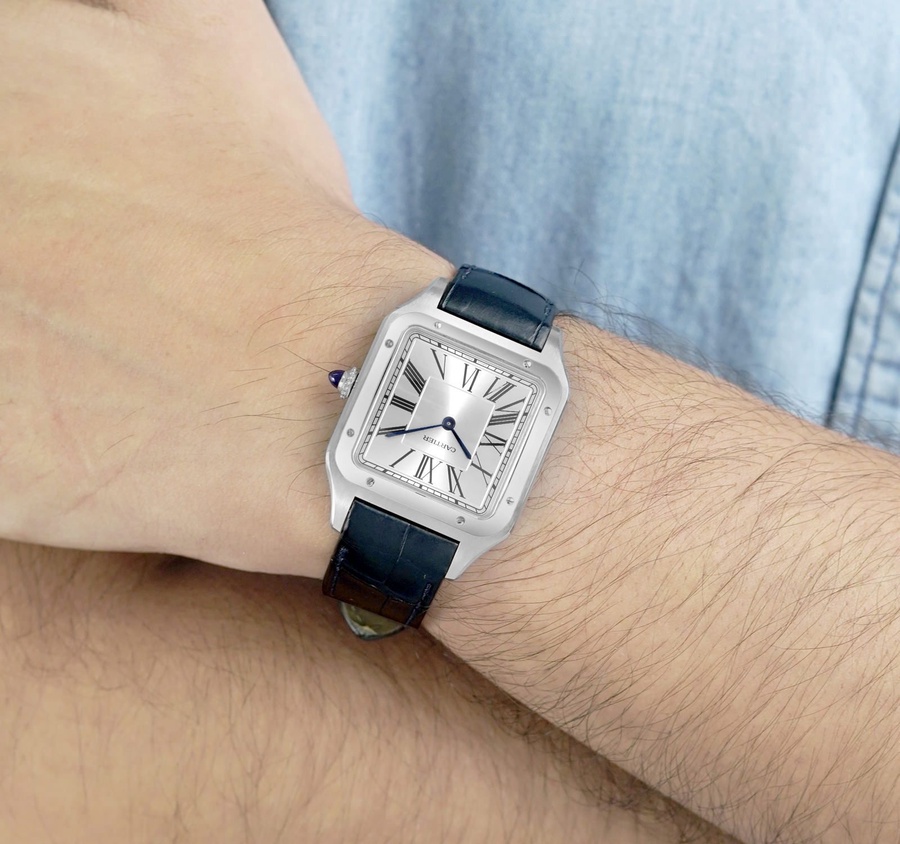 Cartier Watch For Men - Santos Dumont (Large Model) - WSSA0032