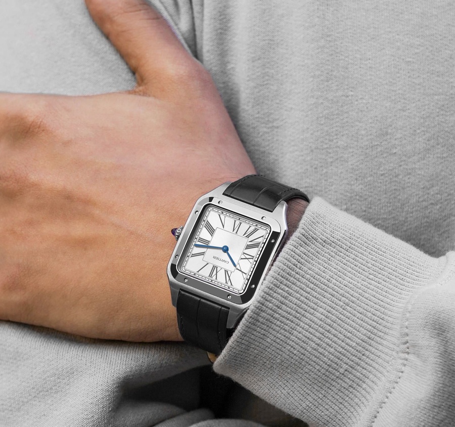 Cartier Watch For Men - Santos Dumont (Large Model) - WSSA0032