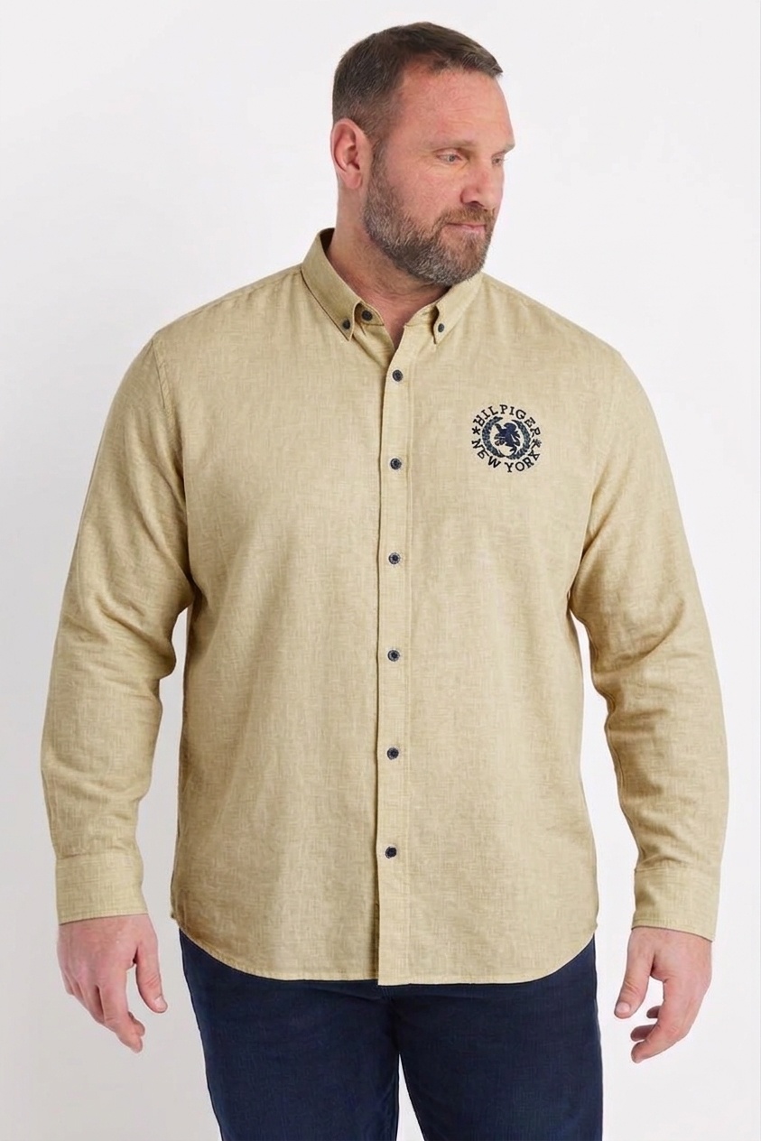 Tommy Crinkle Linen Shirt 