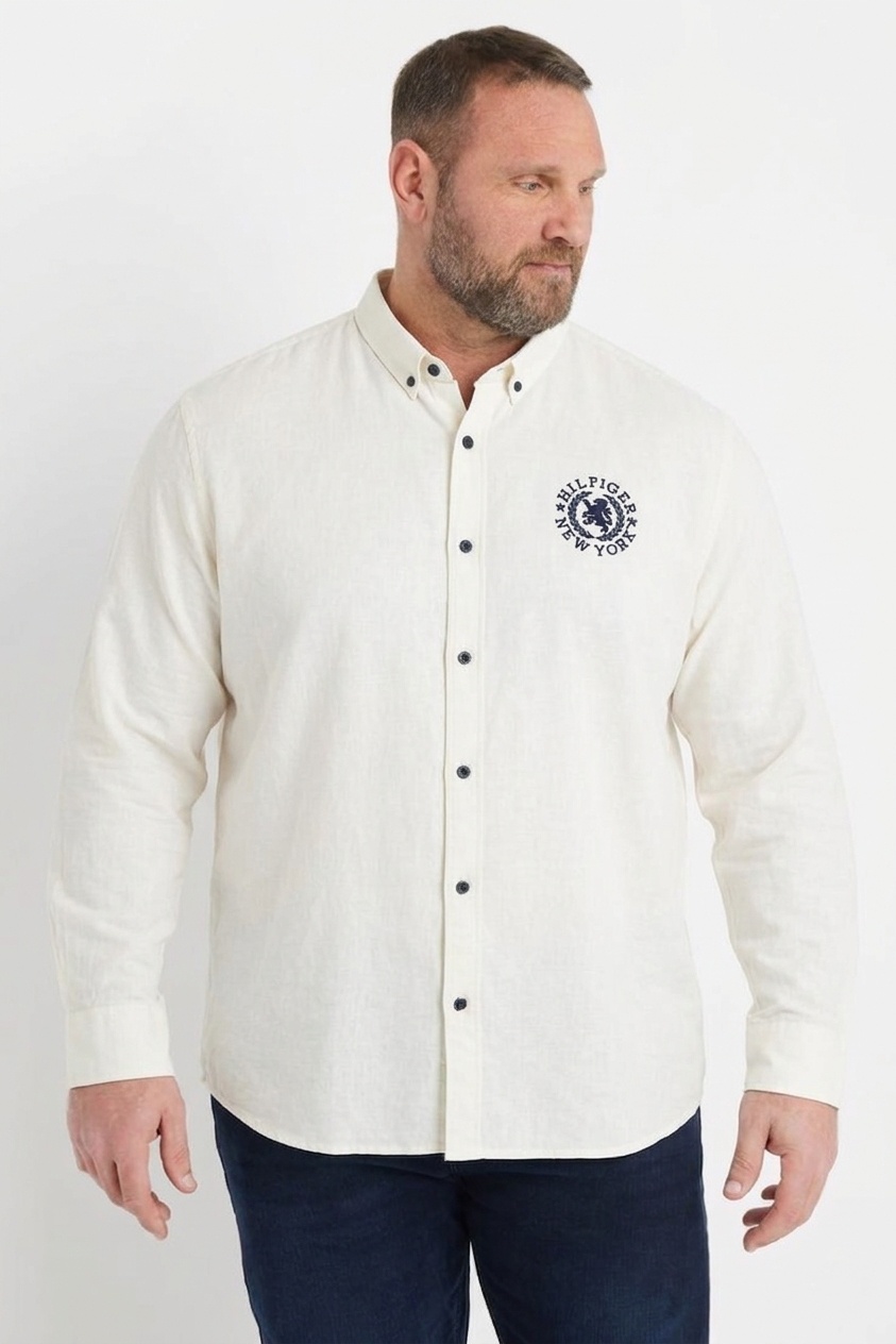 Tommy Crinkle Linen Shirt 
