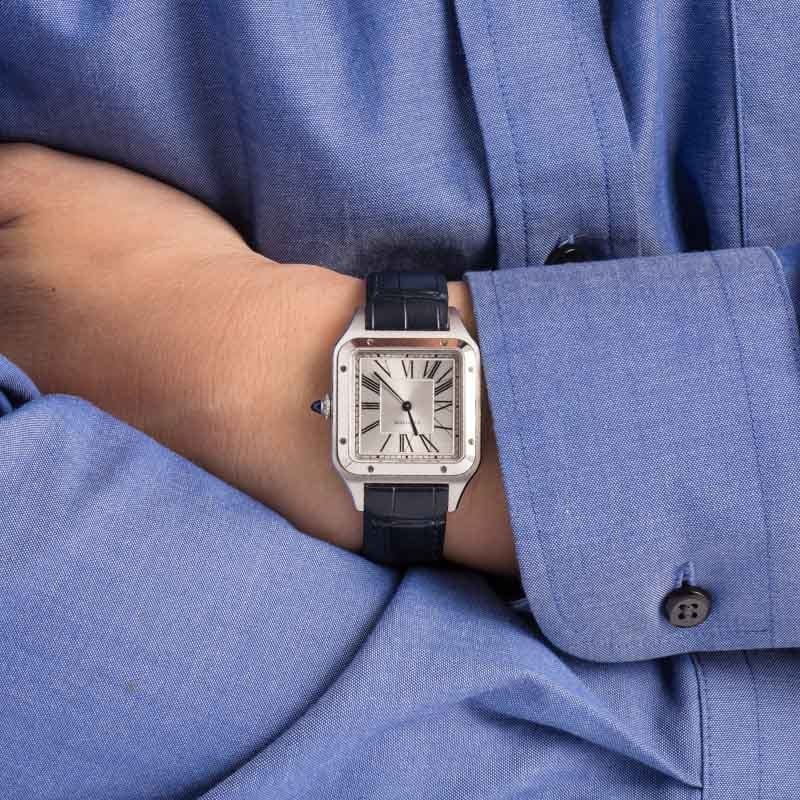 Cartier Watch For Men - Santos Dumont (Large Model) - WSSA0032
