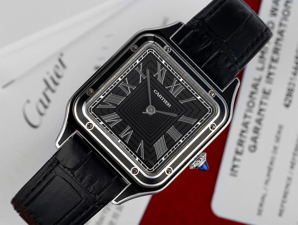Cartier Watch For Men - Santos Dumont (Large Model) - WSSA0046