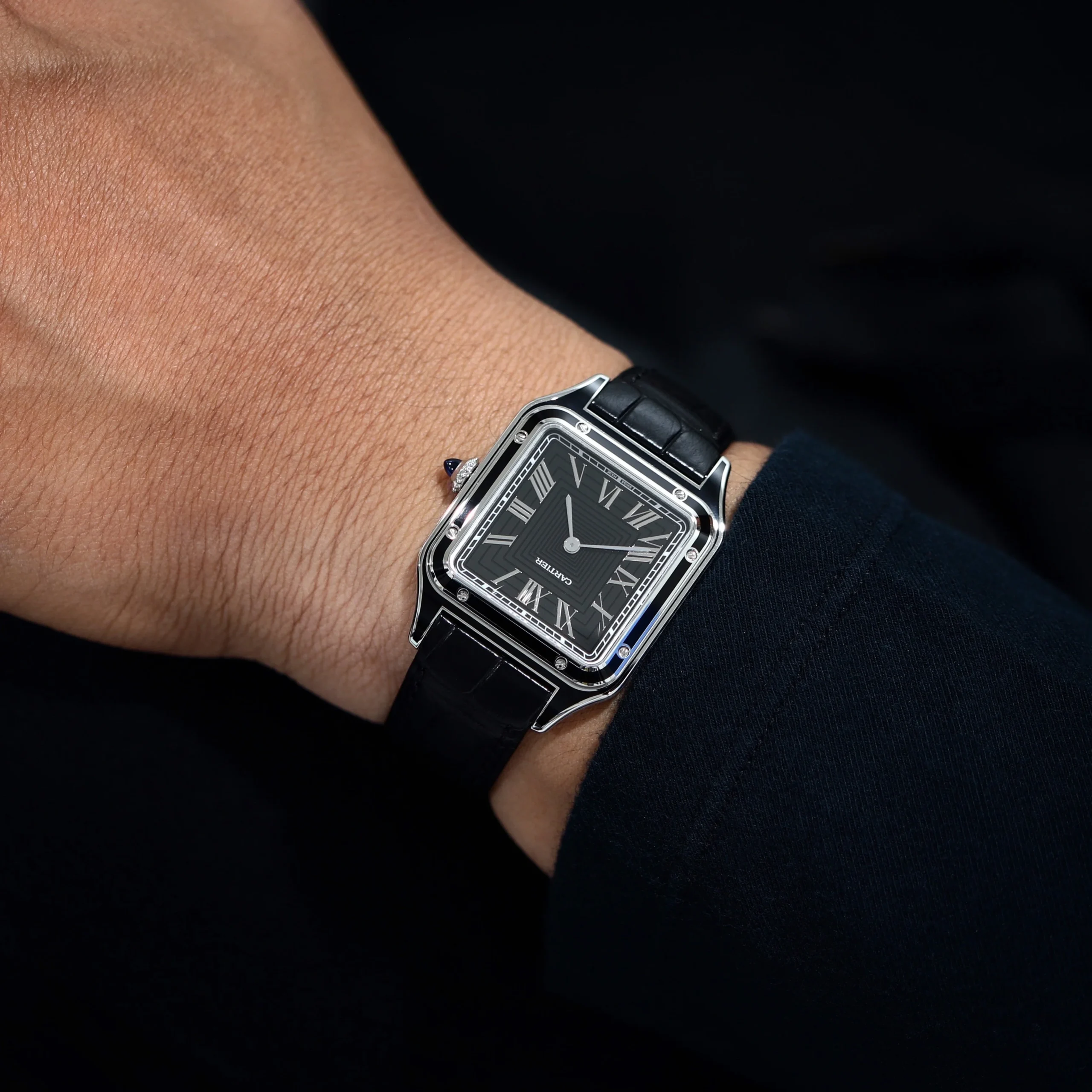 Cartier Watch For Men - Santos Dumont (Large Model) - WSSA0046