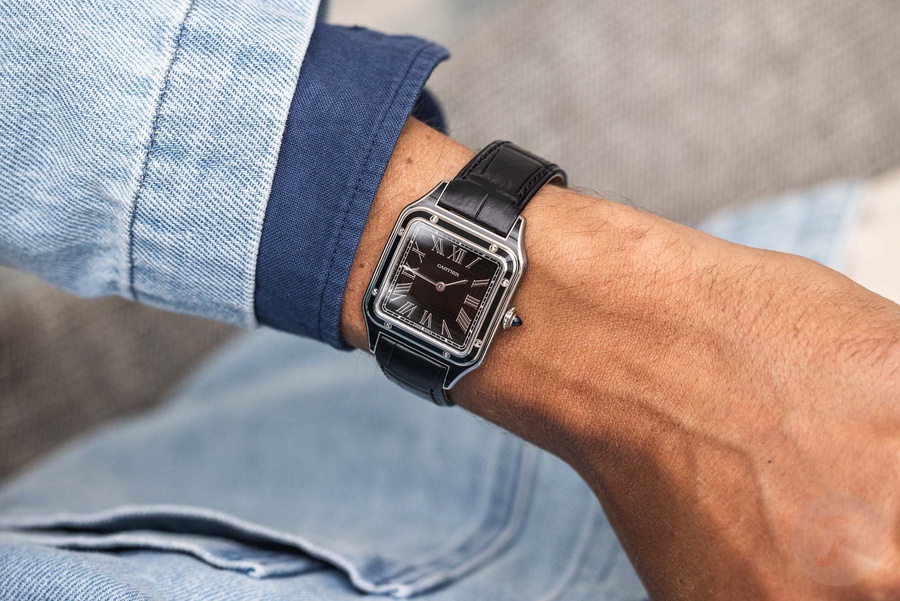 Cartier Watch For Men - Santos Dumont (Large Model) - WSSA0046
