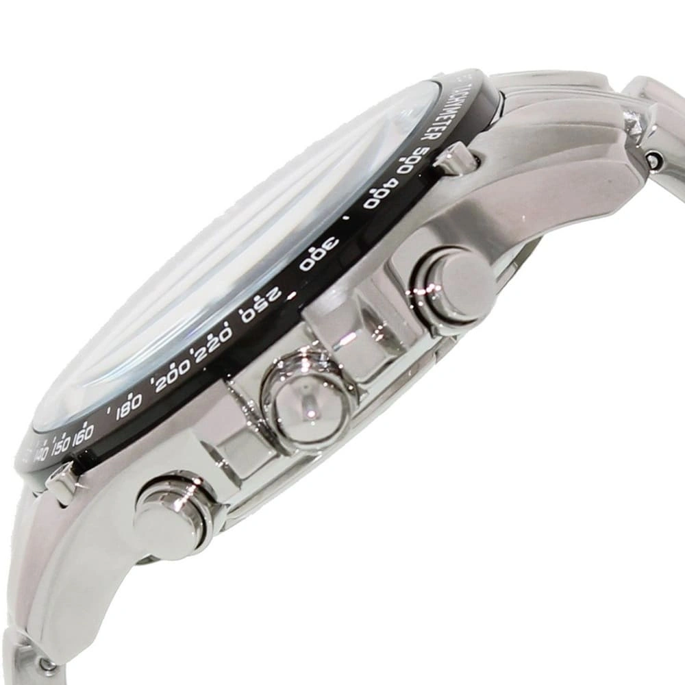 Casio Edifice Chronograph Watch for Men Blue Dial with Silver Stainless steel Strap EF-543D-2AV