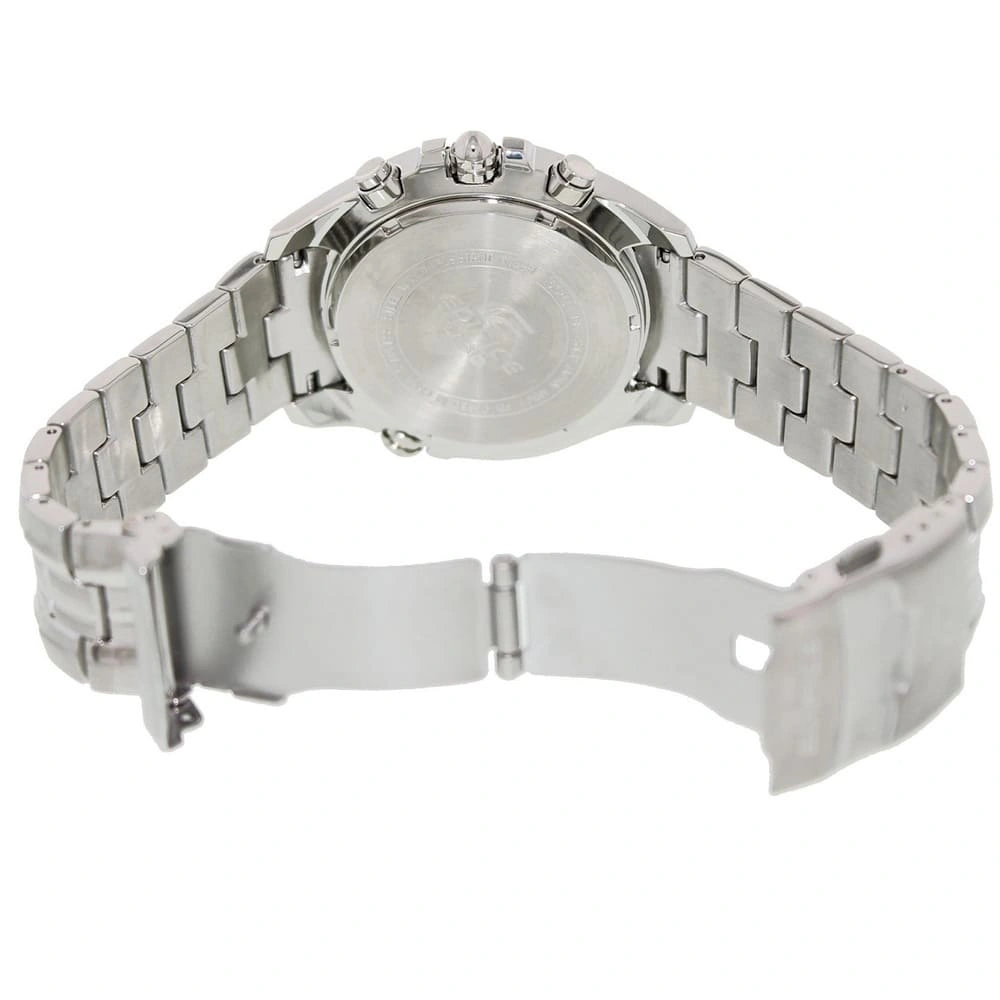 Casio Edifice Chronograph Watch for Men Blue Dial with Silver Stainless steel Strap EF-543D-2AV