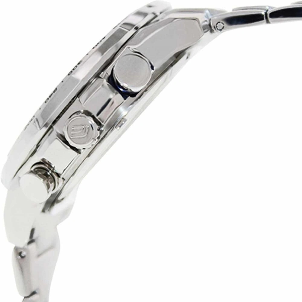 Casio Edifice Chronograph Watch for Men White Dial with Silver Stainless steel Strap EFR-523D-7AV