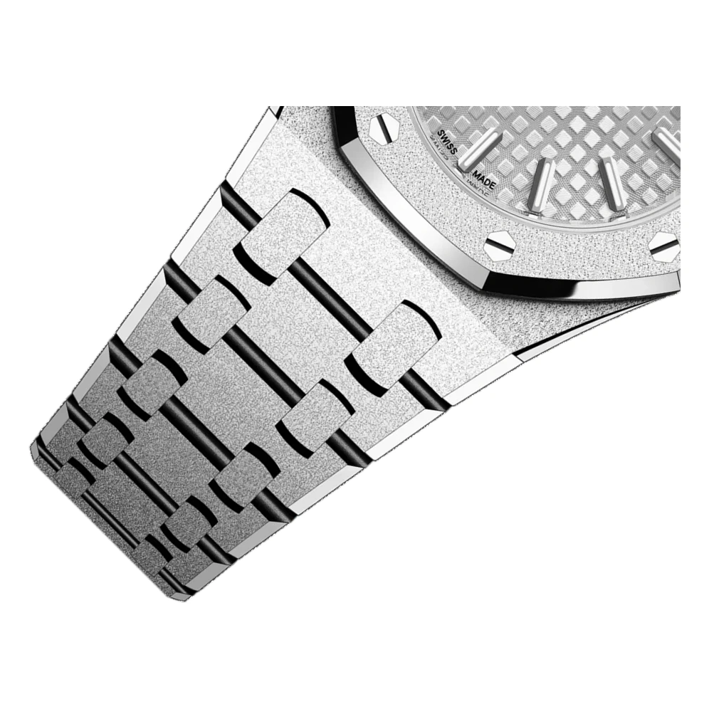Audemars Piguet Watch For Women - Royal Oak Mini Frosted Gold Quartz - Ref. 67630BC.GG.1312BC.01