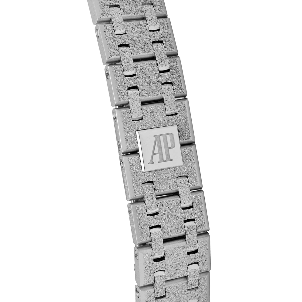 Audemars Piguet Watch For Women - Royal Oak Mini Frosted Gold Quartz - Ref. 67630BC.GG.1312BC.01