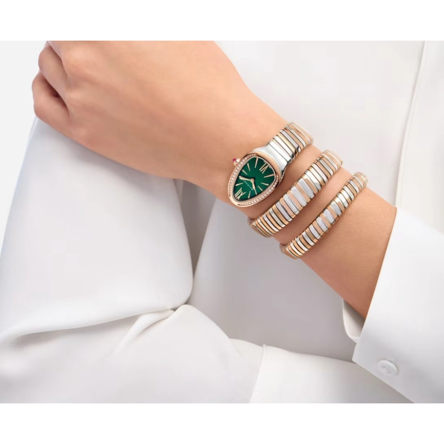 Bvlgari Watch For Women - Serpenti Tubogas - Ref. 102791