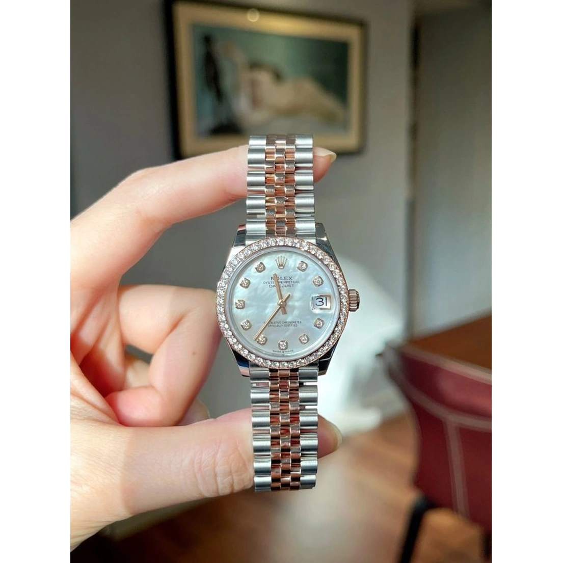 Rolex Watch For Women - Datejust 31 - Ref. 278381