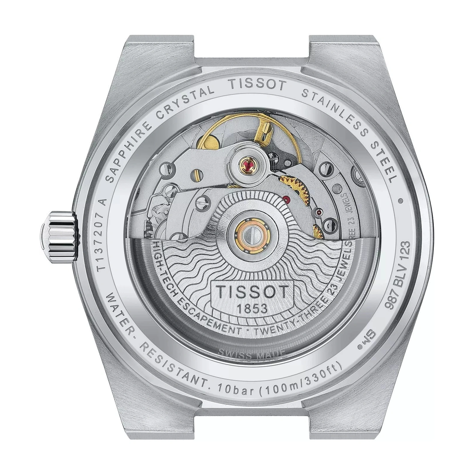 Tissot Watch For Women - T-Classic PRX Powermatic 80 35mm - Ref. T137.207.11.051.00