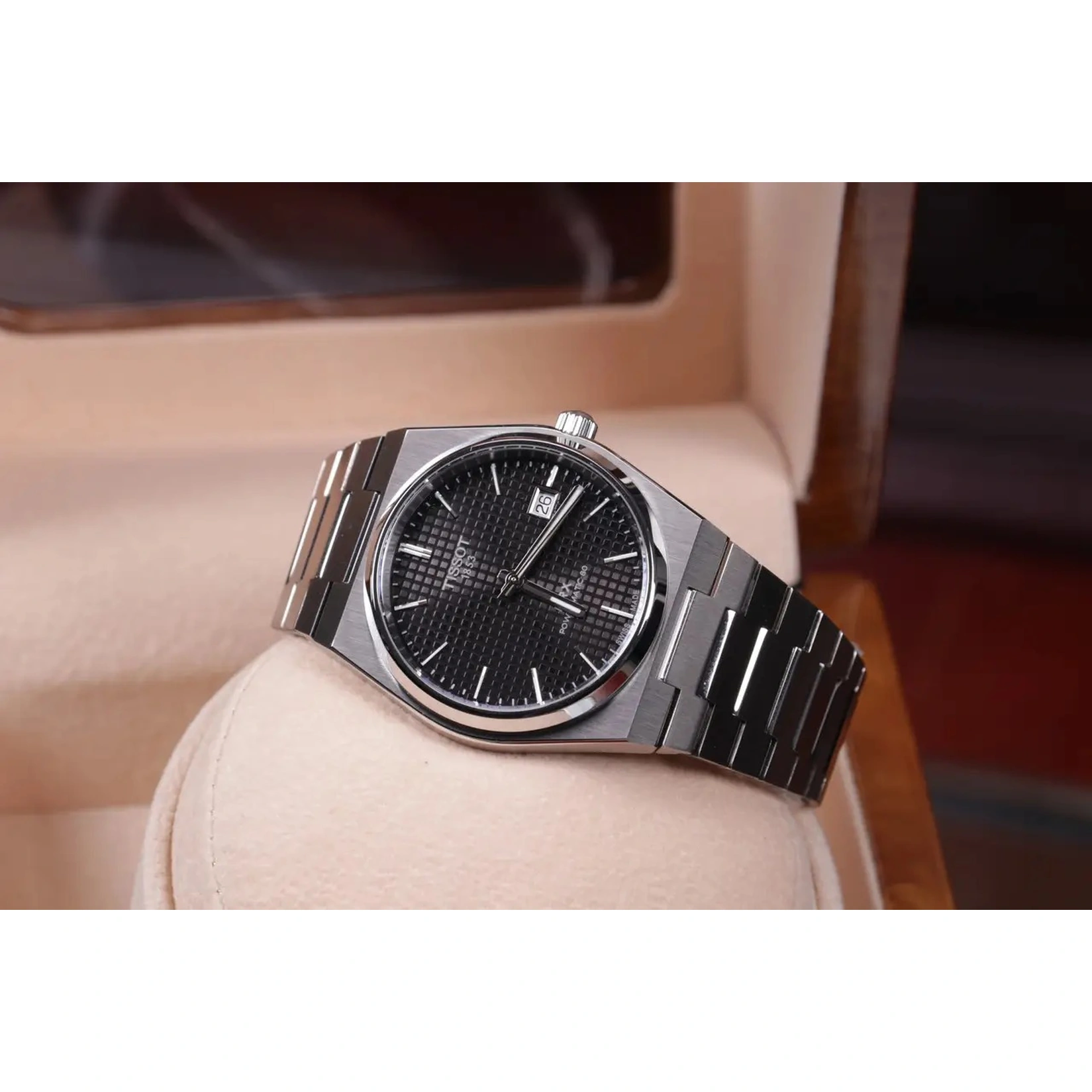 Tissot Watch For Women - T-Classic PRX Powermatic 80 35mm - Ref. T137.207.11.051.00