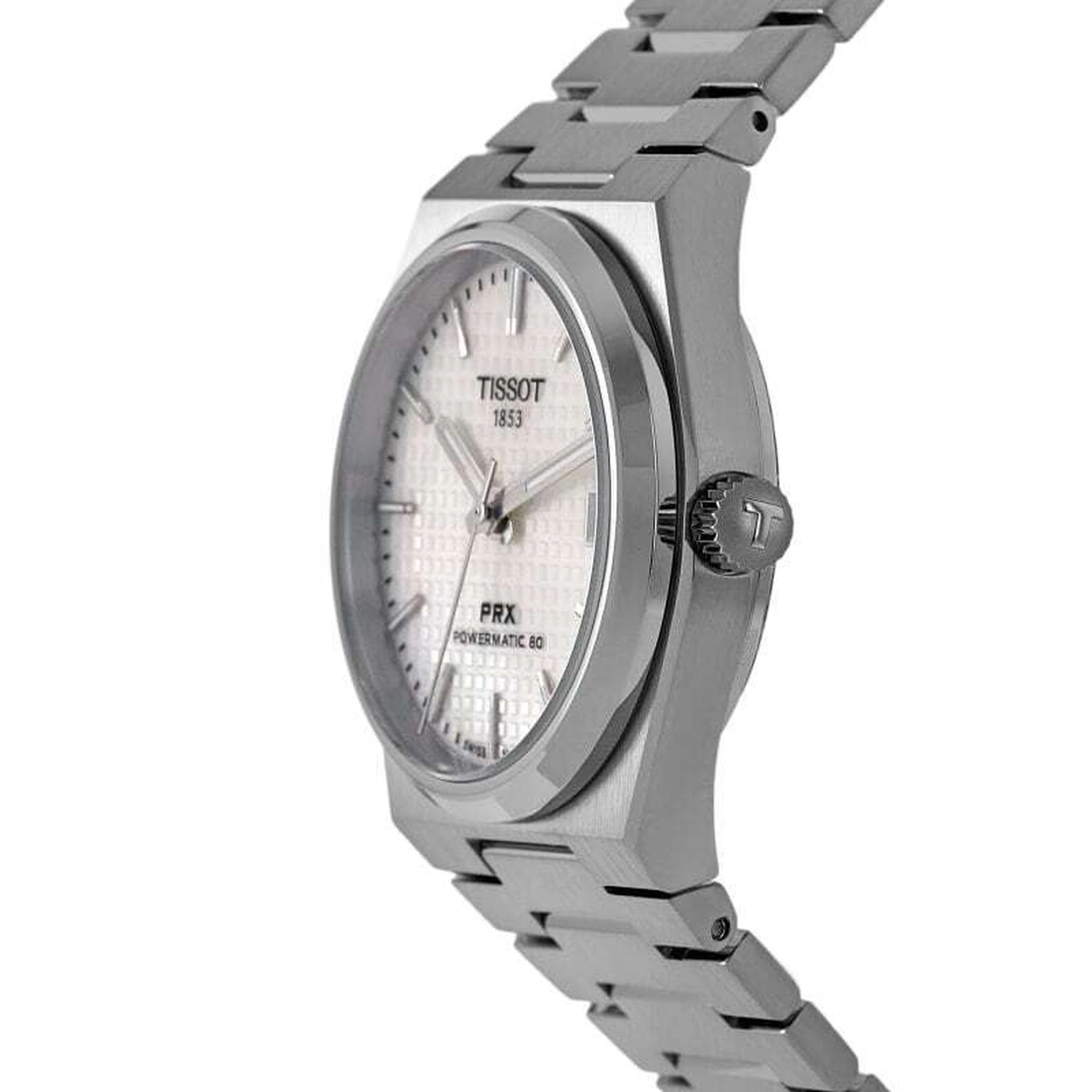 Tissot Watch For Women - T-Classic PRX Powermatic 80 35mm - Ref. T137.207.11.111.00