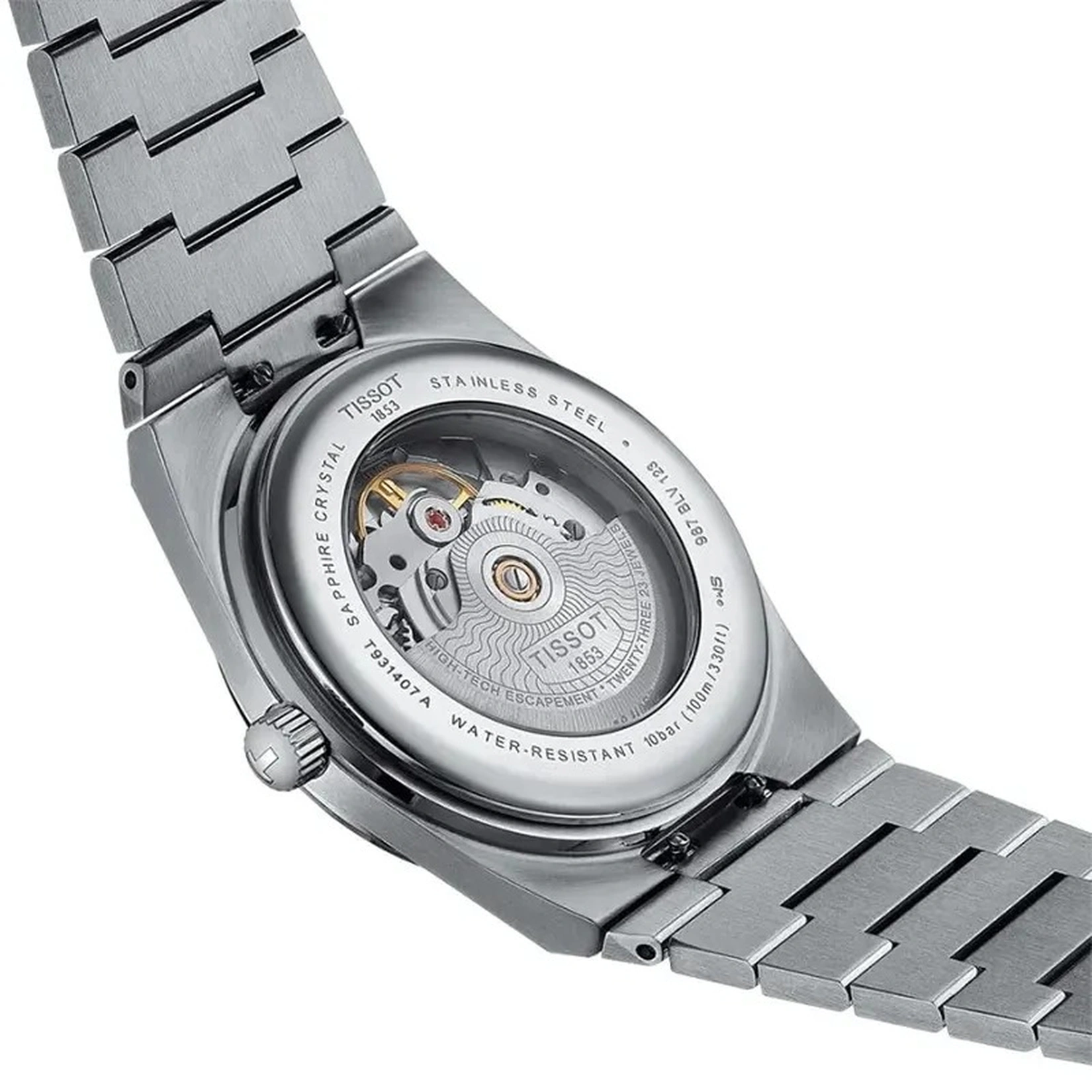 Tissot Watch For Women - T-Classic PRX Powermatic 80 35mm - Ref. T137.207.11.111.00