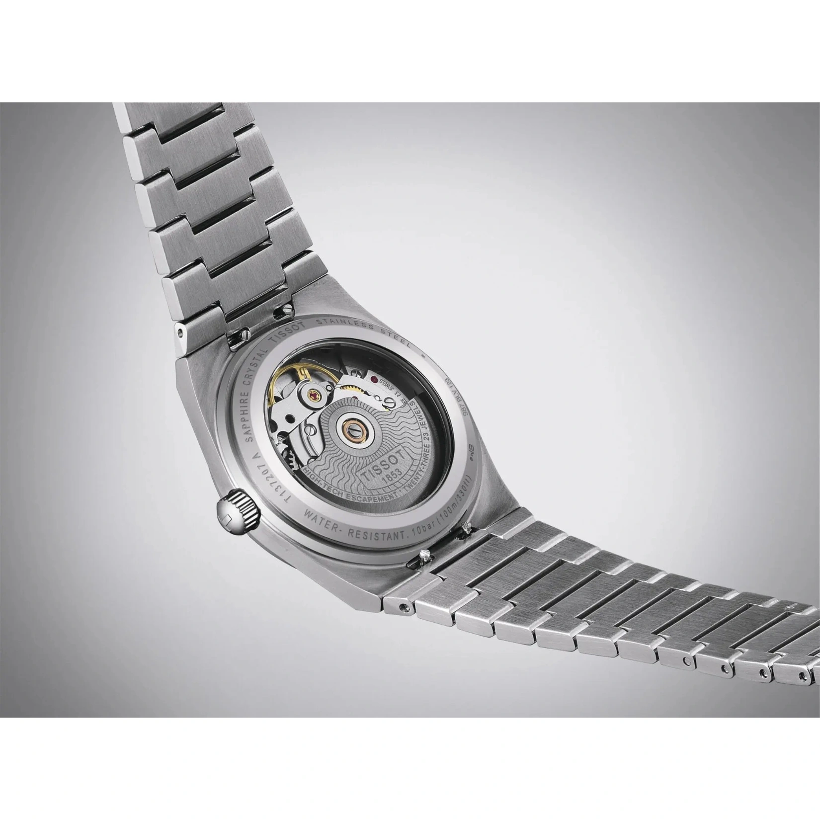 Tissot Watch For Women - T-Classic PRX Powermatic 80 35mm - Ref. T137.207.11.111.00