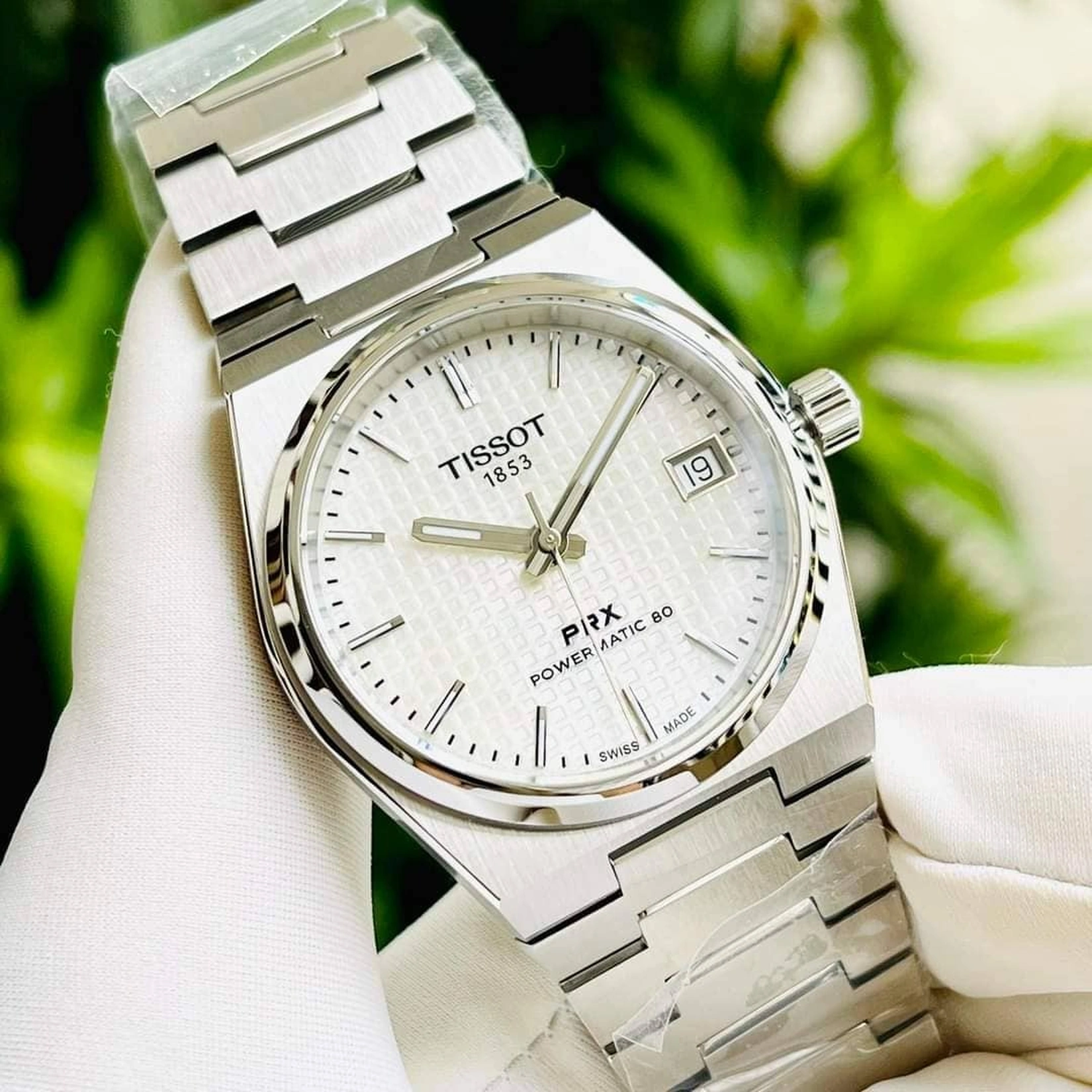 Tissot Watch For Women - T-Classic PRX Powermatic 80 35mm - Ref. T137.207.11.111.00