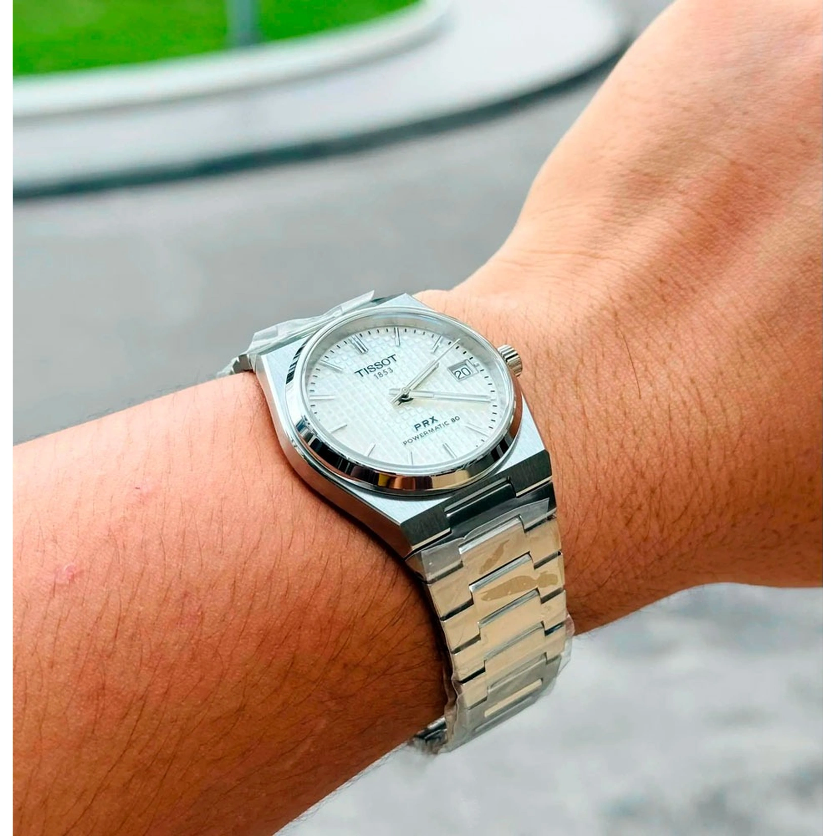 Tissot Watch For Women - T-Classic PRX Powermatic 80 35mm - Ref. T137.207.11.111.00