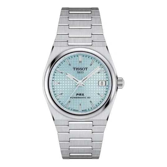 Tissot Watch For Women - T-Classic PRX Powermatic 80 35mm - Ref. T137.207.11.351.00