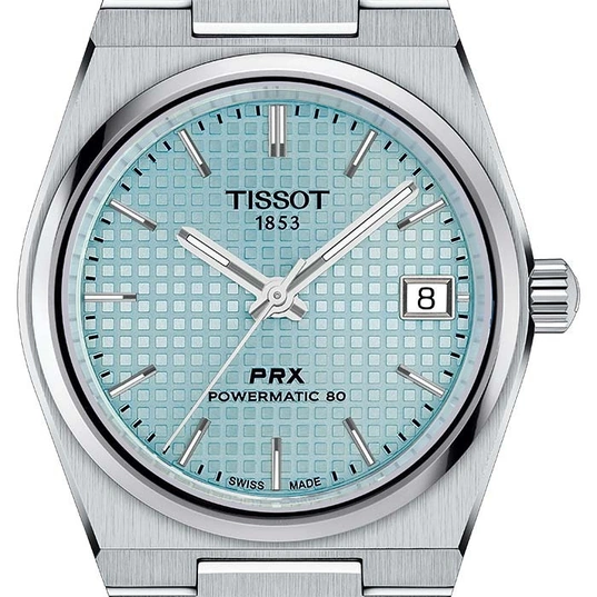 Tissot Watch For Women - T-Classic PRX Powermatic 80 35mm - Ref. T137.207.11.351.00