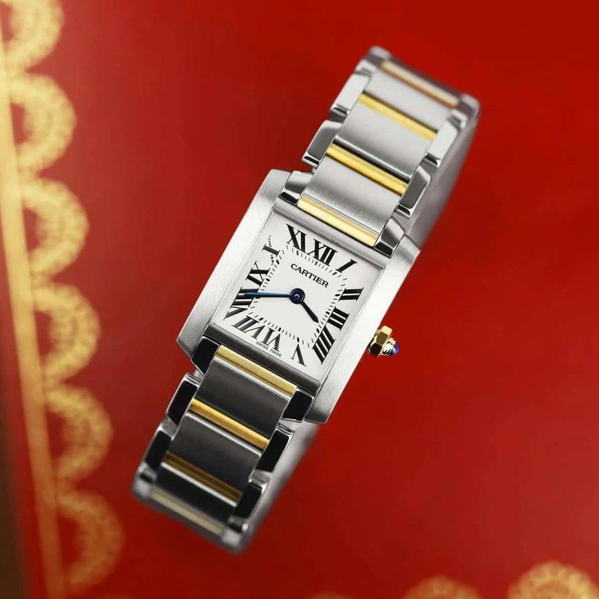 Cartier Watch For Women - Tank Francaise - Ref. W2TA0003