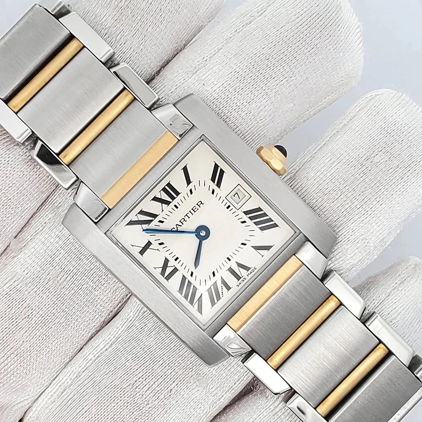 Cartier Watch For Women - Tank Francaise - Ref. W2TA0003
