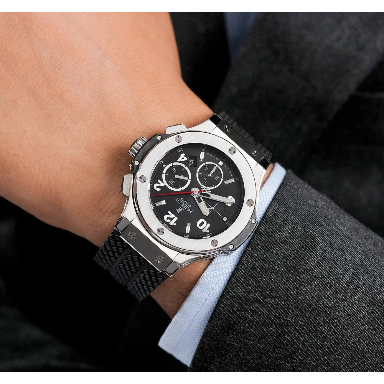 Hublot Watch For Men - Big Bang Original, Steel, Special POWG20A Edition