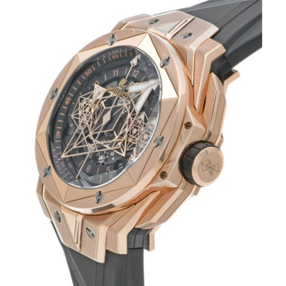 Hublot Watch For Men - Big Bang Sang Bleu II King Gold, 45 mm