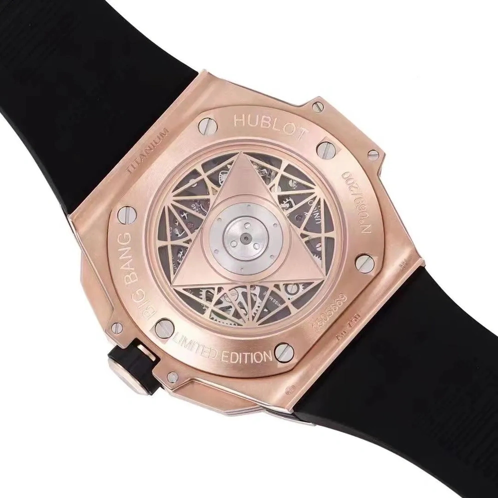 Hublot Watch For Men - Big Bang Sang Bleu II King Gold, 45 mm