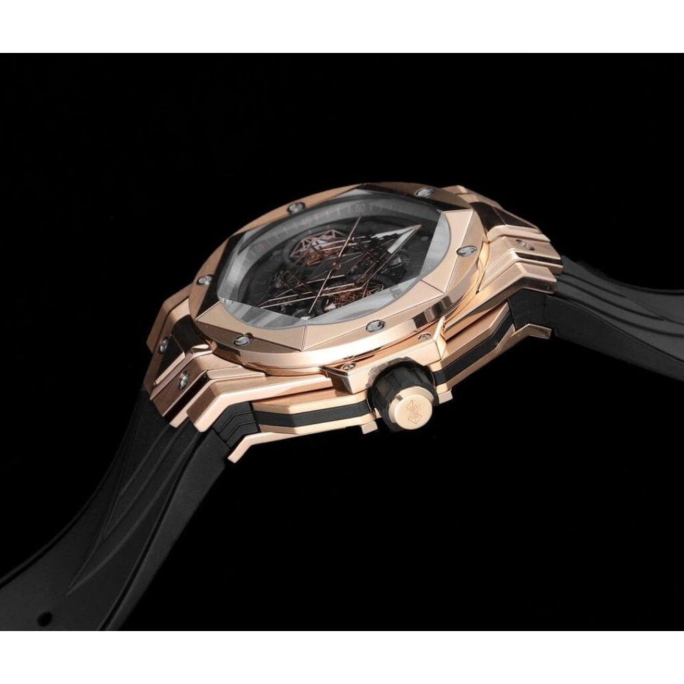 Hublot Watch For Men - Big Bang Sang Bleu II King Gold, 45 mm
