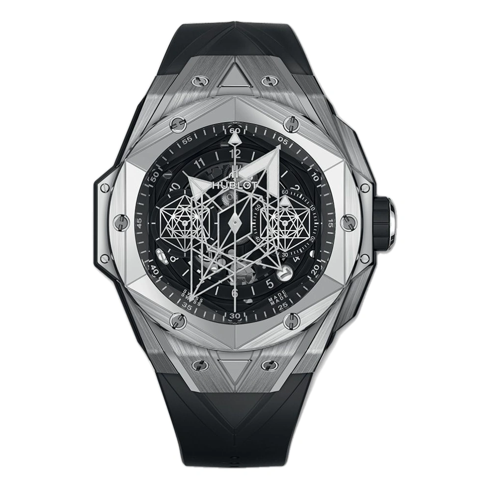 Hublot Watch For Men - Big Bang Sang Bleu II Titanium, 45 mm