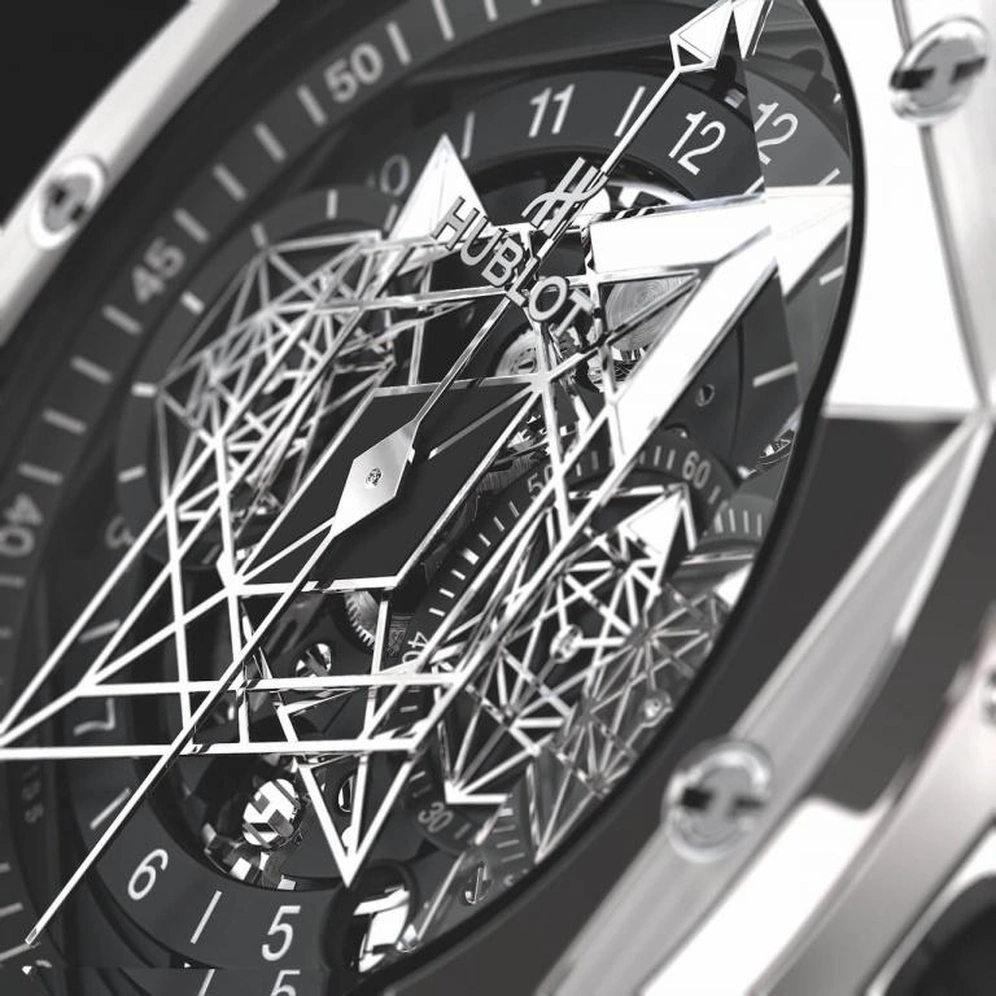 Hublot Watch For Men - Big Bang Sang Bleu II Titanium, 45 mm