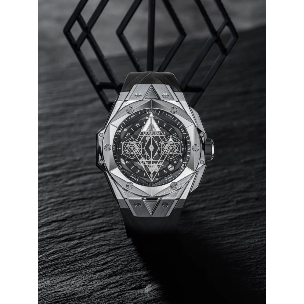 Hublot Watch For Men - Big Bang Sang Bleu II Titanium, 45 mm