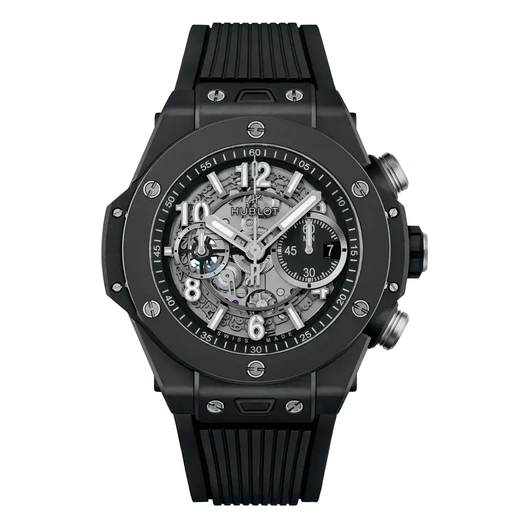Hublot Watch For Men - Big Bang Unico Black Magic, 44 mm