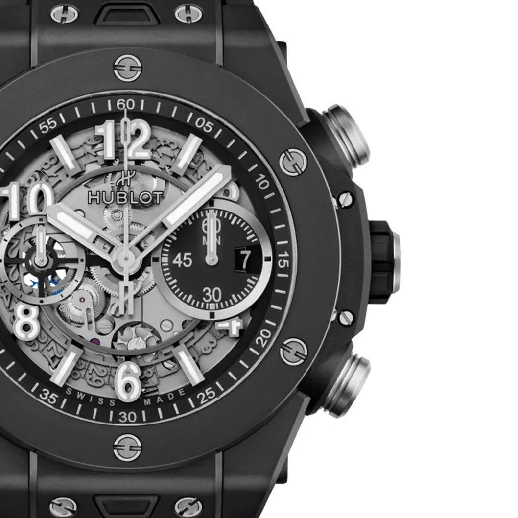 Hublot Watch For Men - Big Bang Unico Black Magic, 44 mm