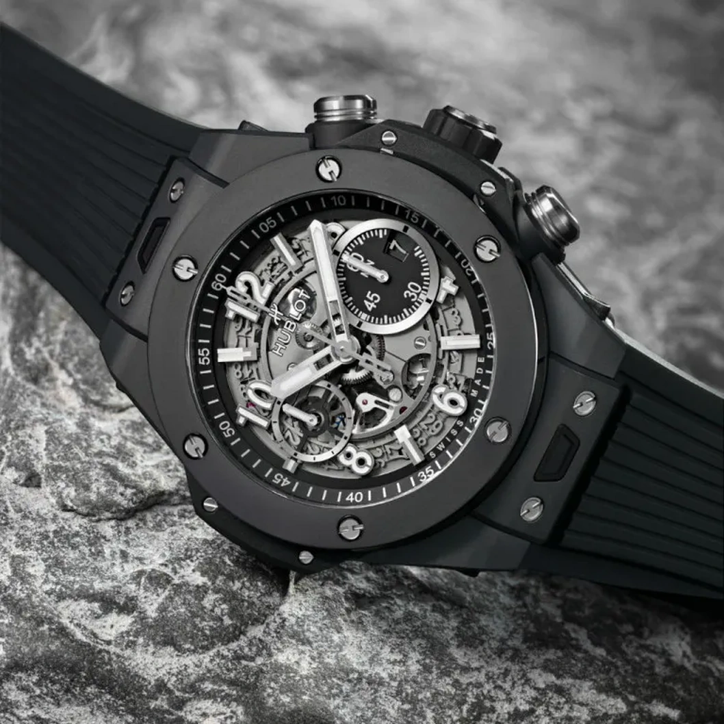 Hublot Watch For Men - Big Bang Unico Black Magic, 44 mm