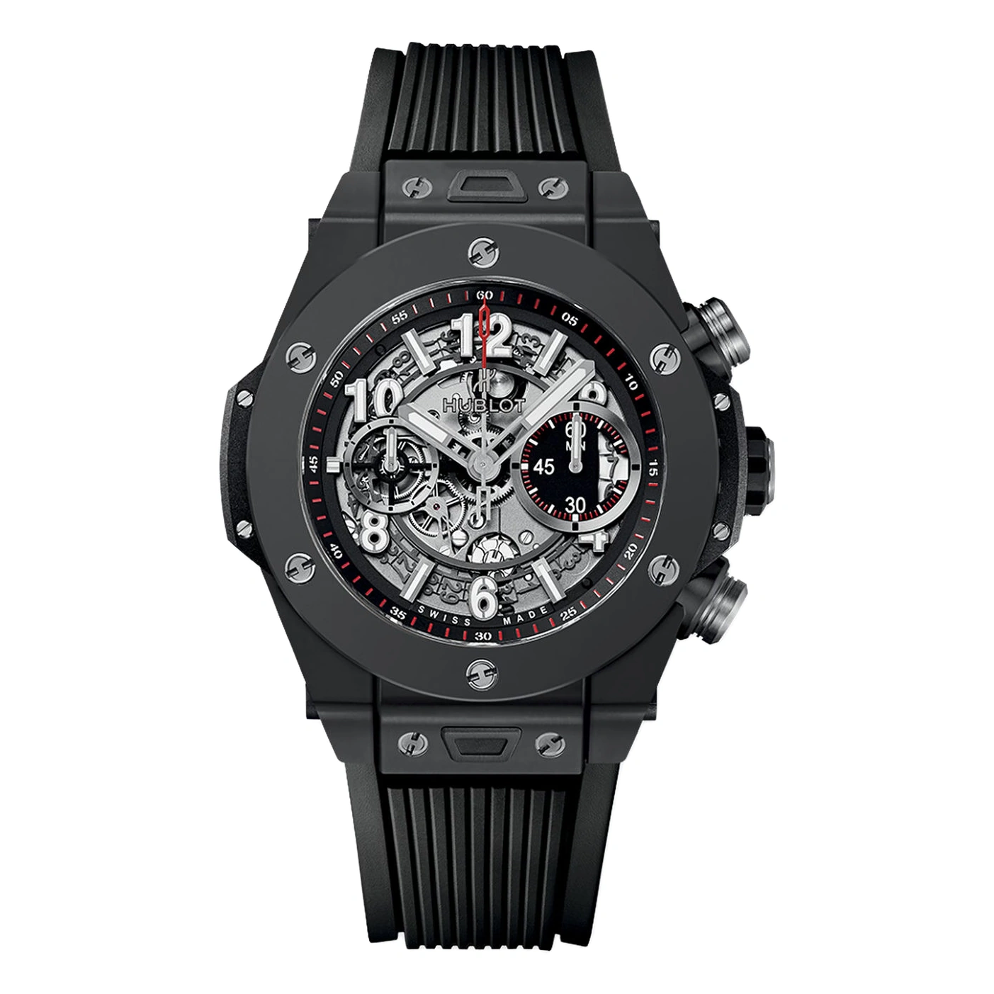 Hublot Watch For Men - Big Bang Unico Black Magic, 45 mm
