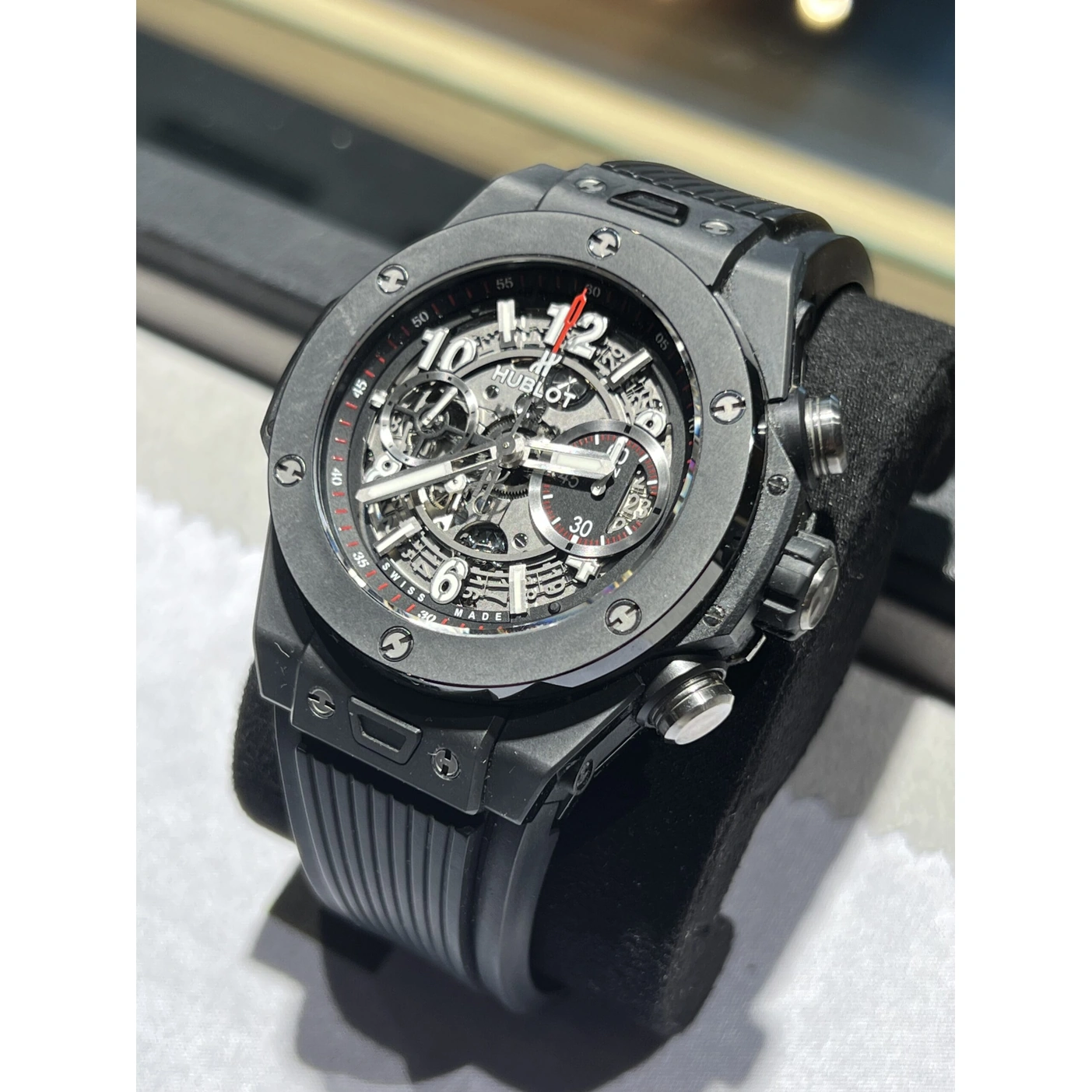 Hublot Watch For Men - Big Bang Unico Black Magic, 45 mm
