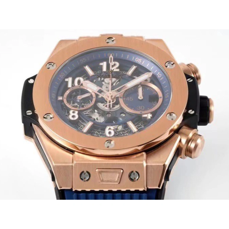 Hublot Watch For Men - Big Bang Unico King Gold Blue Ceramic, 44 mm