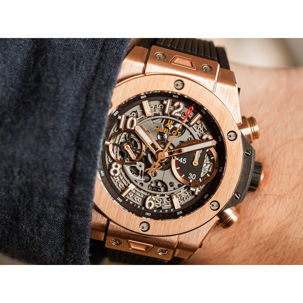 Hublot Watch For Men - Big Bang Unico King Gold, 45 mm