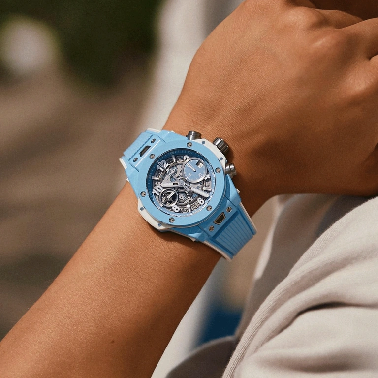 Hublot Watch For Men - Big Bang Unico Magic Gold, 45 mm