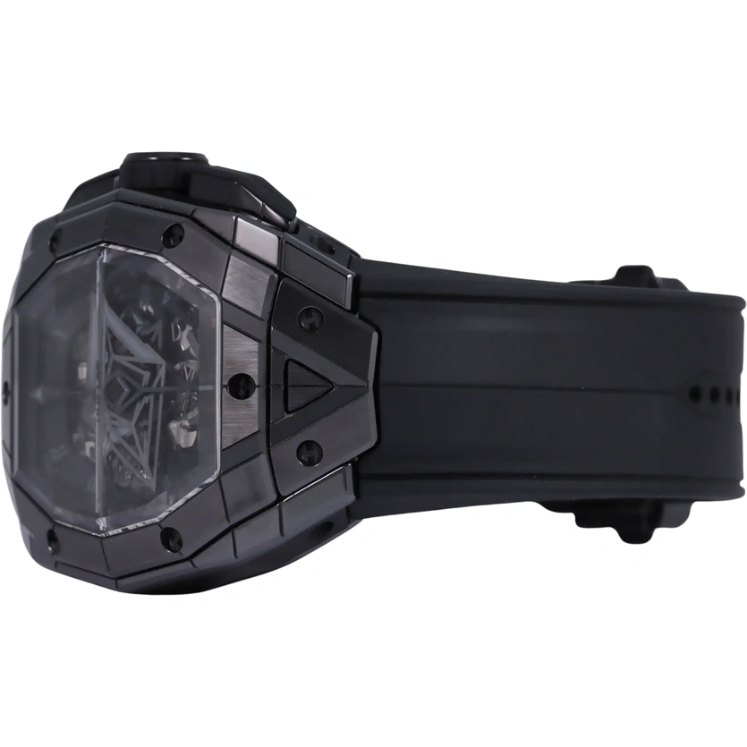 Hublot Watch For Men - Big Bang Unico Sang Bleu III, Black Ceramic