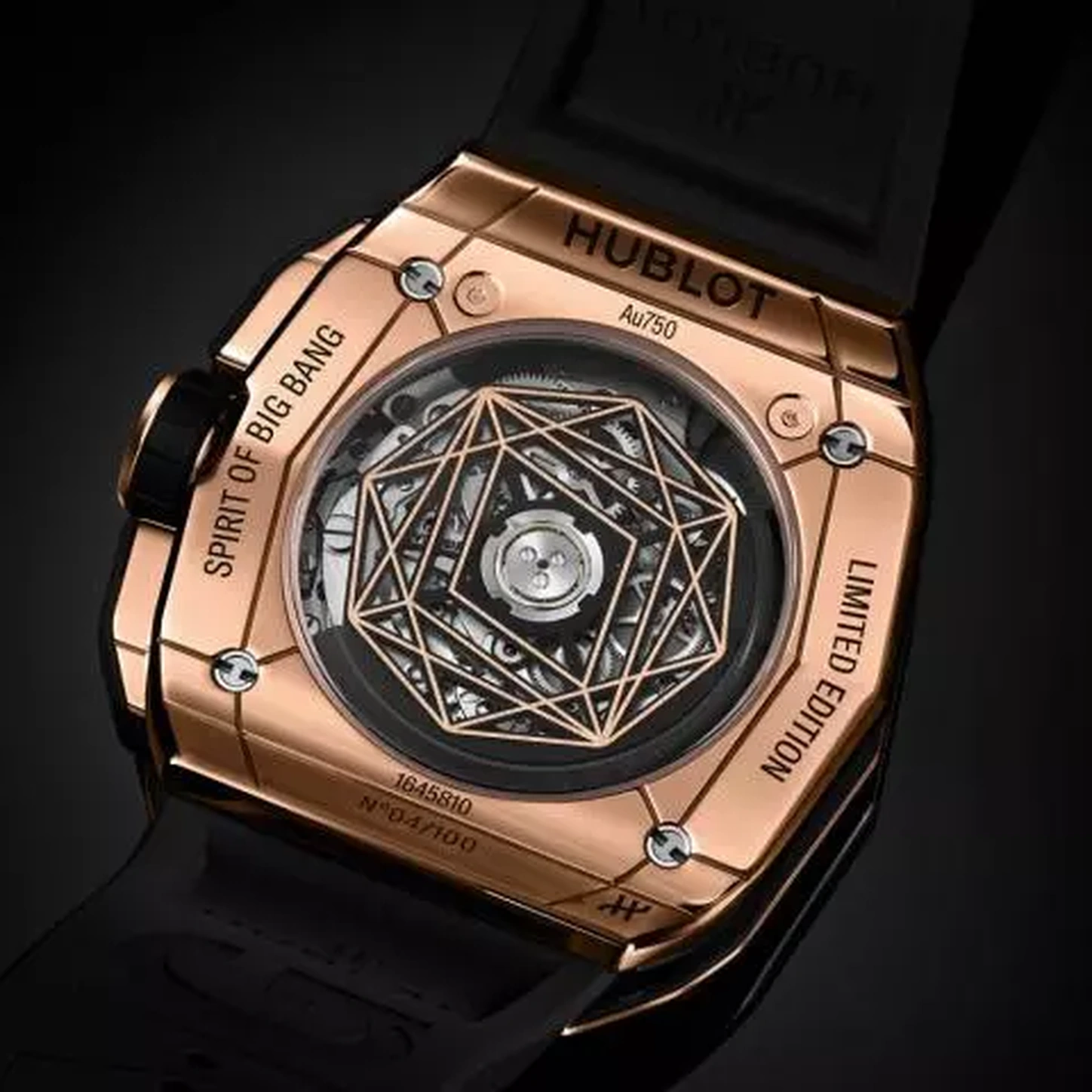 Hublot Watch For Men - Big Bang Unico Sang Bleu III, King Gold