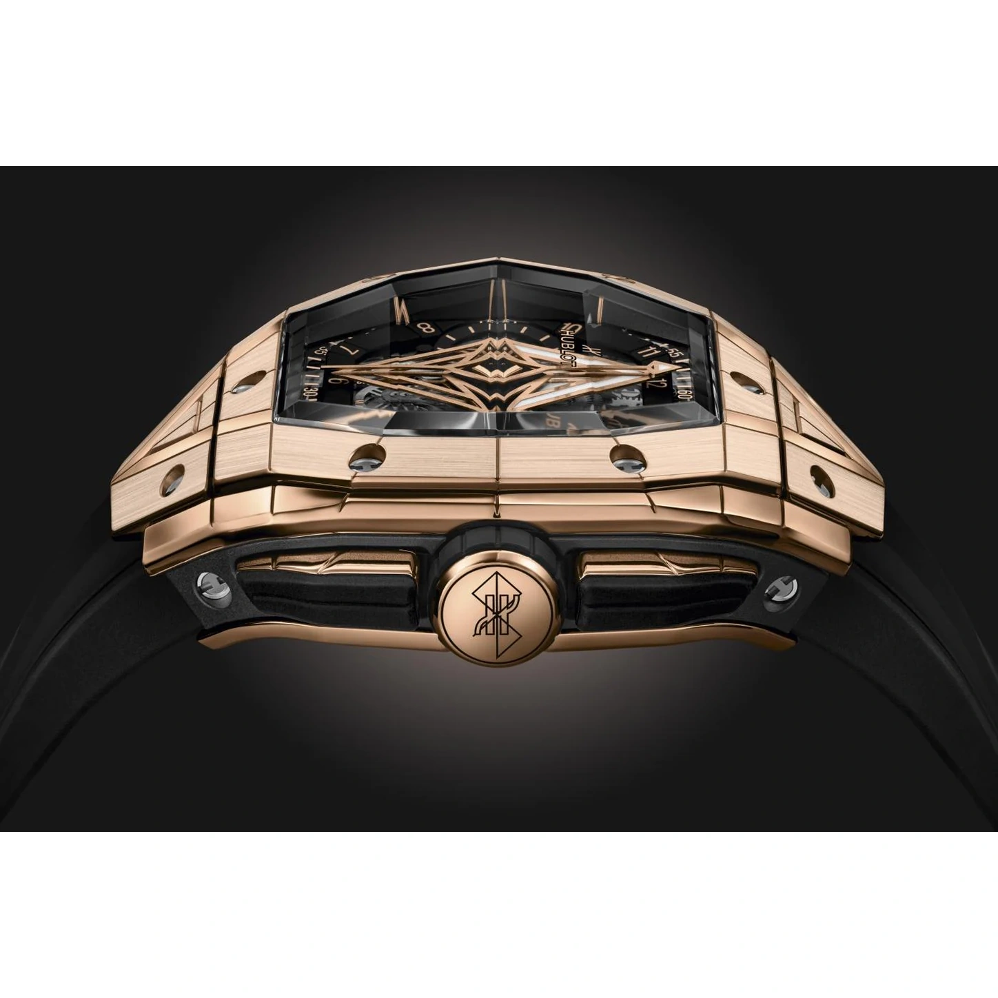 Hublot Watch For Men - Big Bang Unico Sang Bleu III, King Gold
